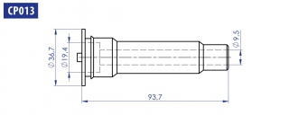 Наконечник катушки зажигания CP013 (TESLA)